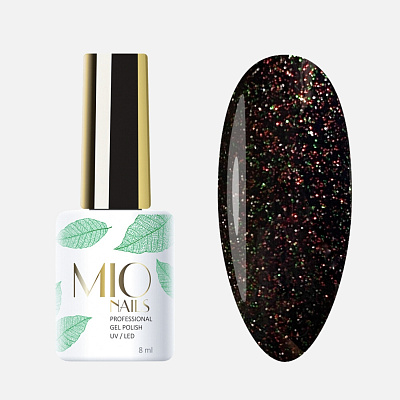 Гель-лак MIO Nails №U-19 Черный опал 8 мл