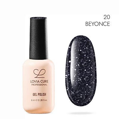 Гель-лак LOVIA CURE светоотражающий Shock effect 20 Beyonce 8 мл