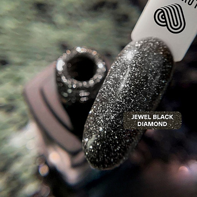 Гель-лак Lovely Jewel оттенок черного бриллианта 7 мл
