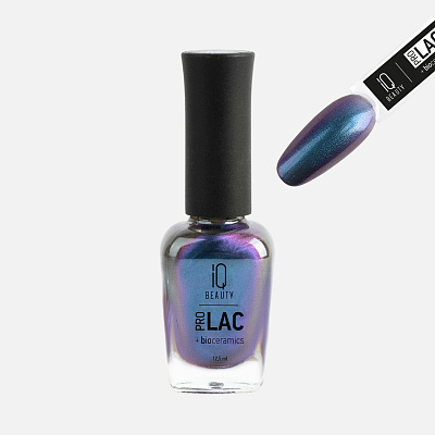 Лак для ногтей IQ Beauty №095 укрепляющий с биокерамикой 12,5 мл