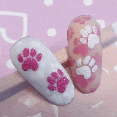 Флок Пушистый кролик розовый №1787 Zoo Nail Art 1 г