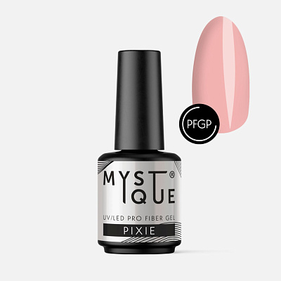 Файбер гель для наращивания Mystique Pro Fiber Gel «Pixie» 15 мл