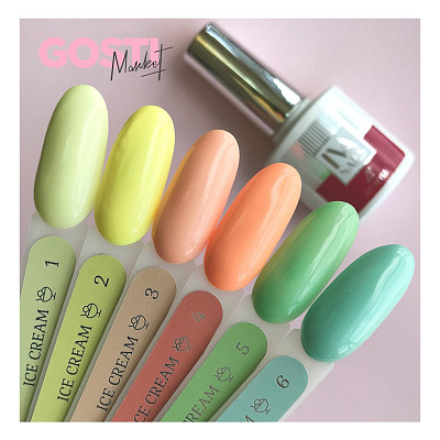 Гель-лак IVA NAILS Ice Cream №07, 8 мл