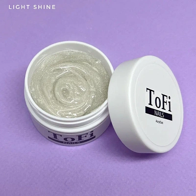 Акригель в баночке Acrylgel ToFi Light Shine 30 г