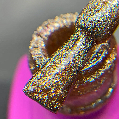 Гель-лак кошачий глаз Gold Autumn Lovely GA01 7 мл