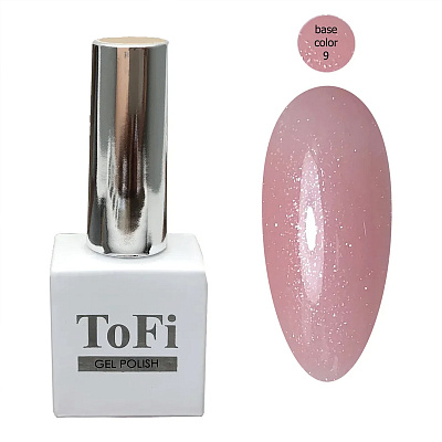 Камуфлирующая база Color Base ToFi №009 с шиммером, 10 мл