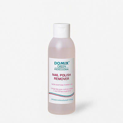 Средство для снятия лака без ацетона Domix Green Nail Polish Remover 200 мл
