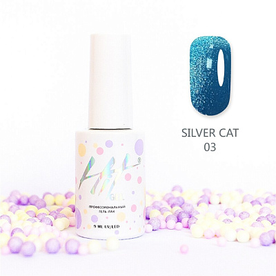 Гель-лак HIT Silver cat №03, 9 мл