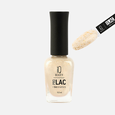 Лак для ногтей IQ Beauty №092 укрепляющий с биокерамикой 12,5 мл