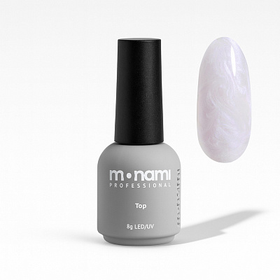 Топ для гель-лака Monami Супер блеск Super Shine Pearl Top Violet 8 г