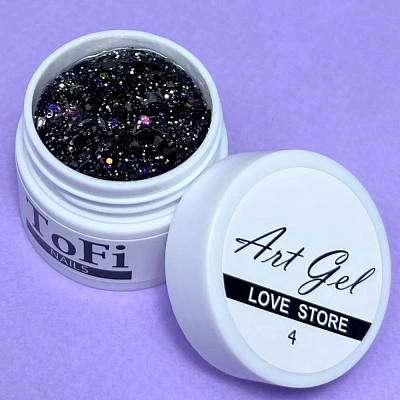 Гель для дизайна ToFi Love Store №4 15 мл