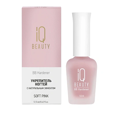 Тонирующий укрепитель IQ Beauty BB Hardener Soft Pink 12,5 мл