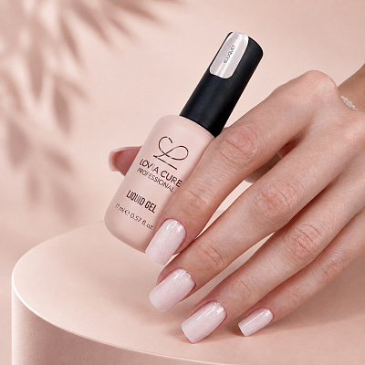 Полигель-архитектор 4 в 1 LOVIA CURE Liquid Gel 12 Wedding Vibe Bouquet 17 мл
