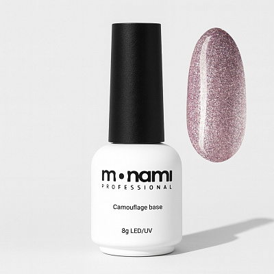 База для гель-лака Monami Base Aurora Pink 8 г