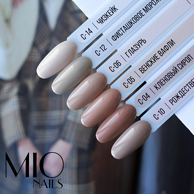Гель-лак MIO Nails №C-12 Фисташковое мороженое 8 мл