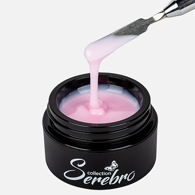 Моделирующий гель с акриловой пудрой Serebro Modeling Gel №02 15 мл