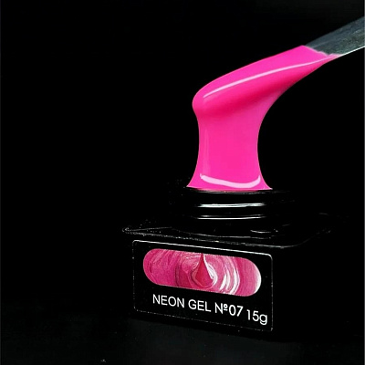 Гель для наращивания ENIGMANIC NEON gel №07 15 мл