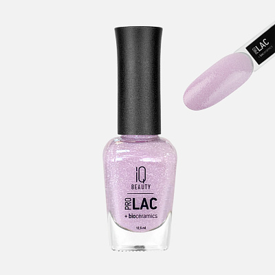 Лак для ногтей IQ Beauty №089 укрепляющий с биокерамикой 12,5 мл