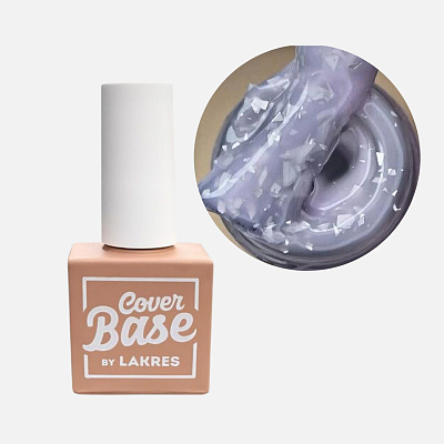База цветная для гель-лака Potal Base Lakres Ice Pink 10 мл