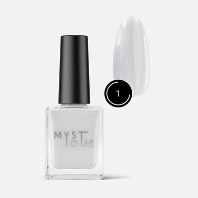 Лак для ногтей Mystique «Ода» #01 укрепляющий с витамином E 15 мл