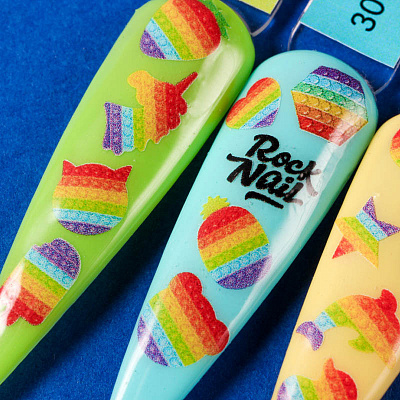 Набор слайдеров RockNail Nail Tattoo Pop It