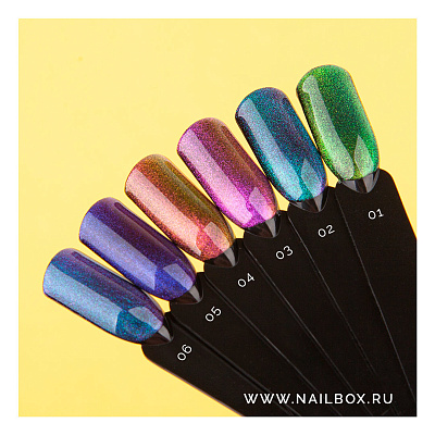 Гель-лак кошачий глаз Grattol 9D Cat Eye №04 (GT9D04), 9 мл