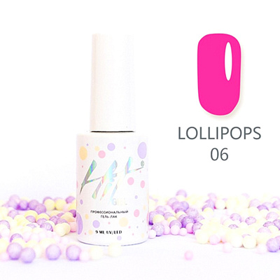 Гель-лак HIT Lollipops №06, 9 мл