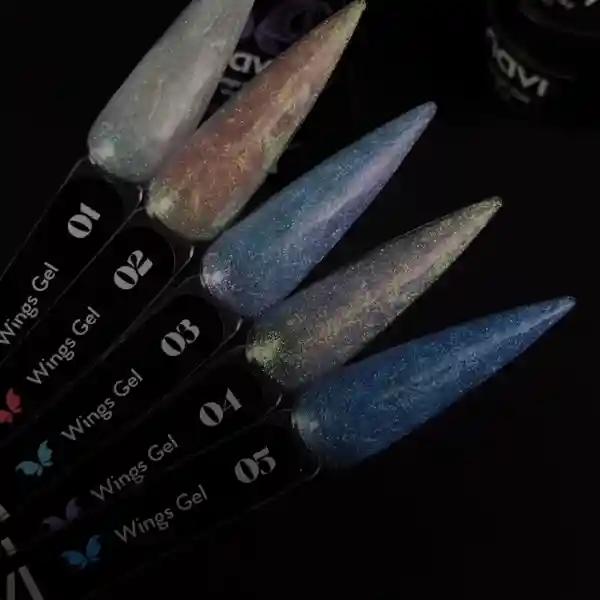 Моделирующий гель NAVI с шиммером Wings Gel 03 15 мл