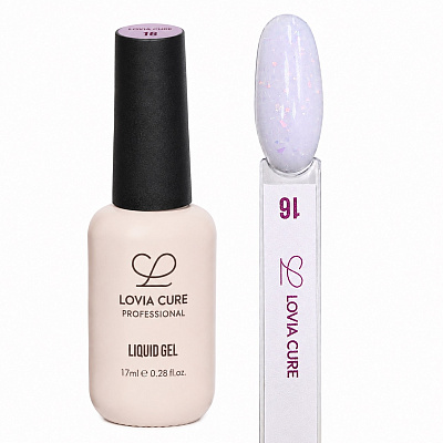 Полигель-архитектор 4 в 1 LOVIA CURE Liquid Gel 16 Ivory Breeze 17 мл