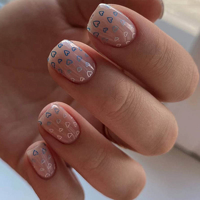 Лак для стемпинга Swanky Stamping S14 (неоново-синий) SSNPS014, 6 мл