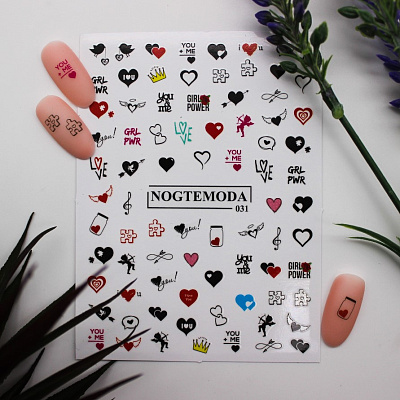 Наклейки NogteModa №031