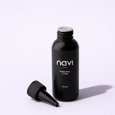 Прозрачная универсальная каучуковая база NAVI Rubber Base 100 мл