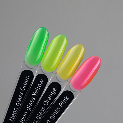 Гель-лак Monami Neon glass Orange 8 мл