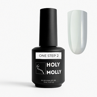 Гель-лак Holy Molly ONE STEP 3 IN 1 №02 11 мл