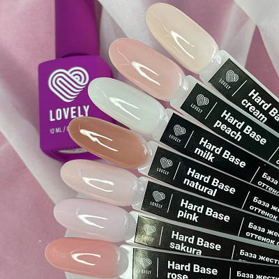 База жесткая Lovely Hard Natural бежевый 12 мл