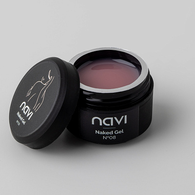 Моделирующий гель NAVI полупрозрачный нюд Naked Gel 08 30 мл