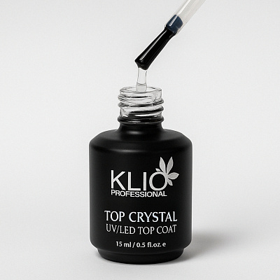 Топ без липкого слоя без УФ фильтра Crystal Klio professional 16 мл