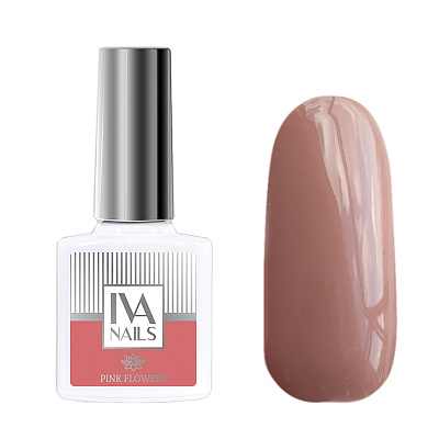 Гель-лак IVA NAILS Pink Flowers №12, 8 мл