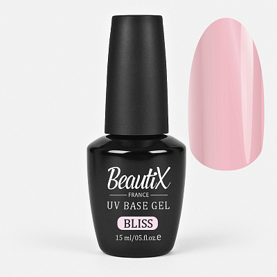Камуфлирующая база UV Base Gel Beautix BLISS 15 мл