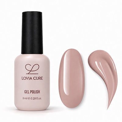 Гель-лак LOVIA CURE однофазный 02 пудрово-розовый 8 мл