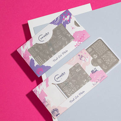 Пластина для стемпинга Swanky Stamping №099