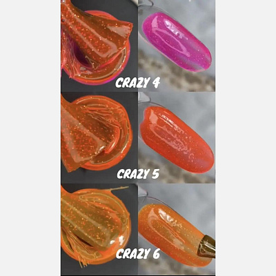 Гель-лак Lakres Crazy №06 9 мл ❗️ВНИМАНИЕ❗️СРОК ГОДНОСТИ 16.05.2026