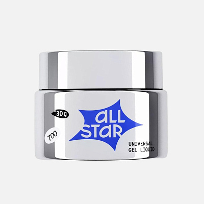 Жидкий гель Universal Gel Liquid All Star 700 Clear 30 г
