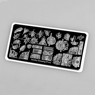 Пластина для стемпинга Swanky Stamping №058