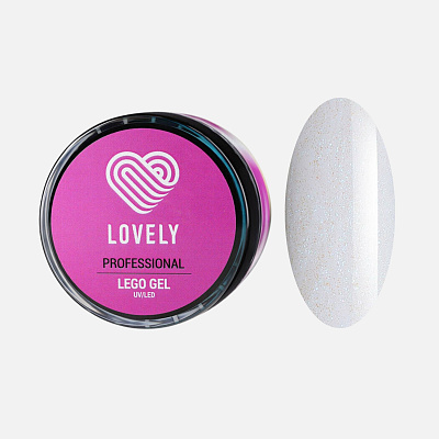 Гель для наращивания и укрепления Lovely Lego Gel Seashell №01 15 г