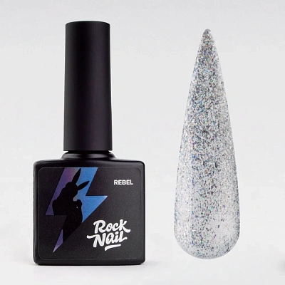 Гель-лак RockNail №980 Kaif (MOЁT & Cristal) 10 мл
