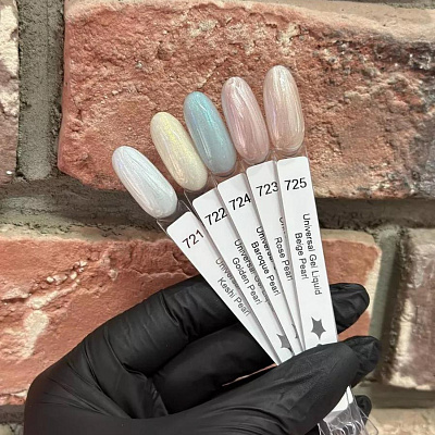 Жидкий гель All Star Universal Gel Liquid 724 Baroque Pearl 18 мл