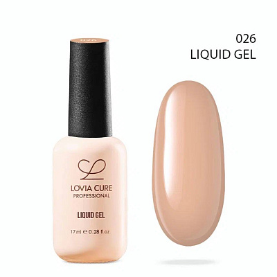Полигель-архитектор 4 в 1 LOVIA CURE Liquid Gel LG26 Миндальное печенье 17 мл
