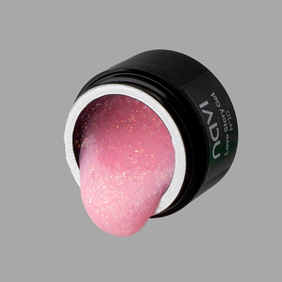 Моделирующий гель NAVI с блестками Love Story Gel 10 15 мл