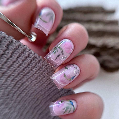 Наклейки Combi Metallic NogteModa №116